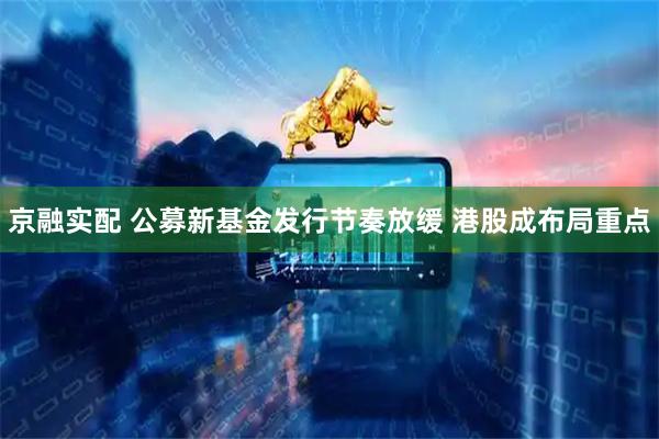 京融实配 公募新基金发行节奏放缓 港股成布局重点