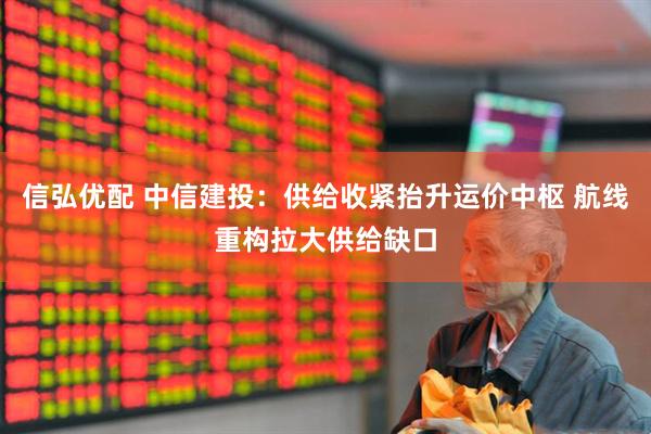 信弘优配 中信建投：供给收紧抬升运价中枢 航线重构拉大供给缺口