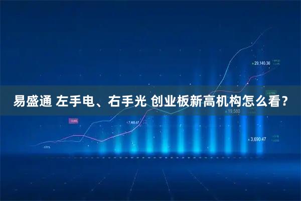易盛通 左手电、右手光 创业板新高机构怎么看？