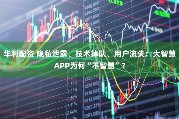华利配资 隐私泄露、技术掉队、用户流失：大智慧APP为何“不智慧”？