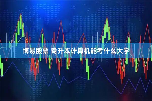 博易股票 专升本计算机能考什么大学