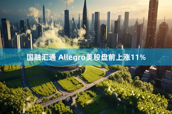 国融汇通 Allegro美股盘前上涨11%