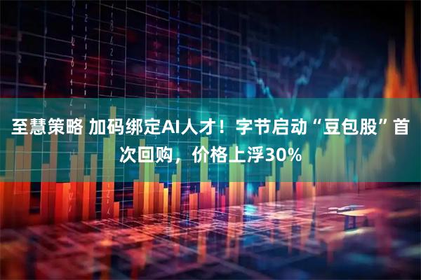 至慧策略 加码绑定AI人才!字节启动“豆包股”首次回购,价格上浮30%