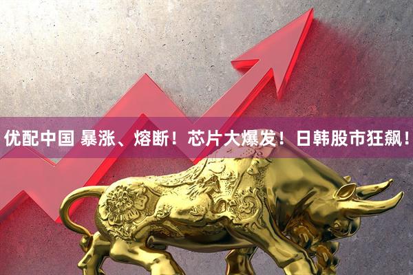 优配中国 暴涨、熔断！芯片大爆发！日韩股市狂飙！